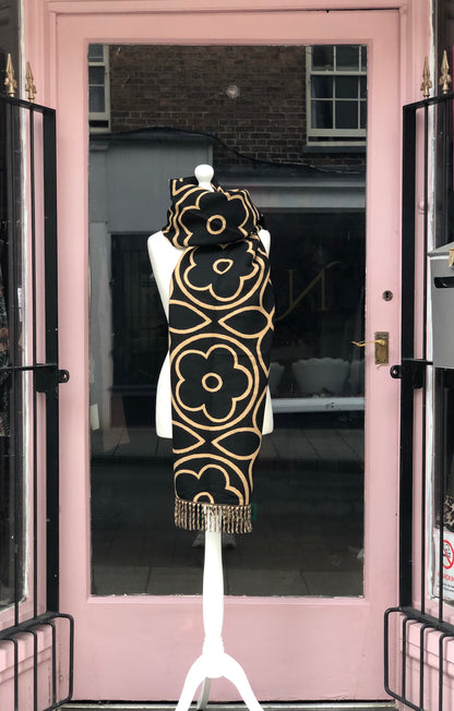 Reversible Flower Scarf